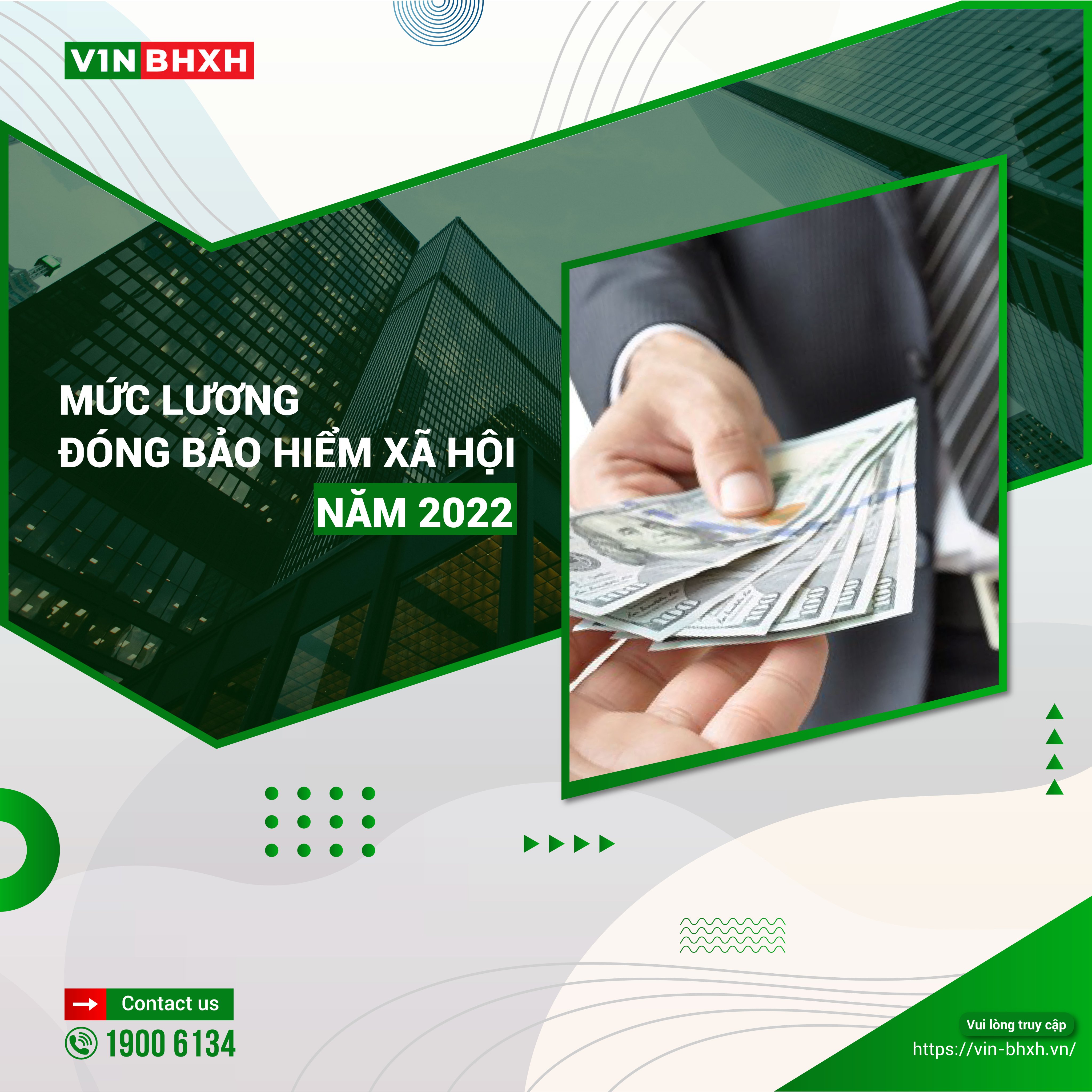 Mức lương đóng bảo hiểm xã hội